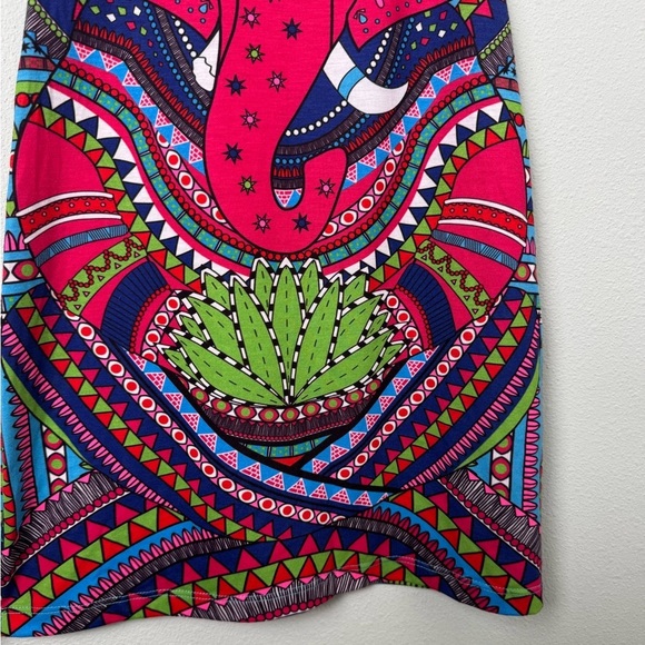 NWT Mara Hoffman Jersey Racerback Fitted Mini Dress in Ganesh Sky Size XS - Picture 7 of 15